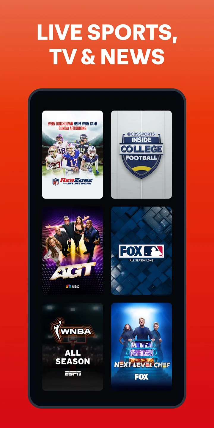 Fubo: Watch Live TV & Sports screenshot 2