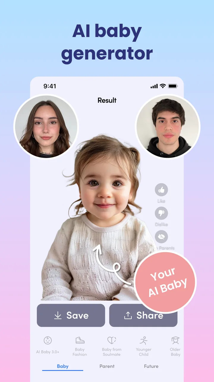 AI Baby Generator: Face Maker screenshot 2