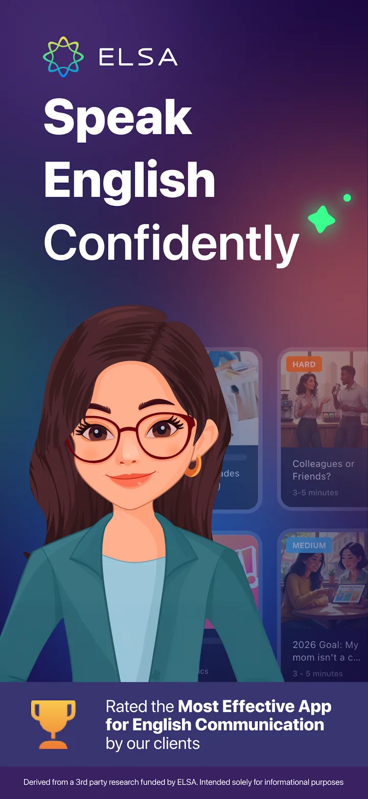 ELSA Speak: English Learning screenshot 1