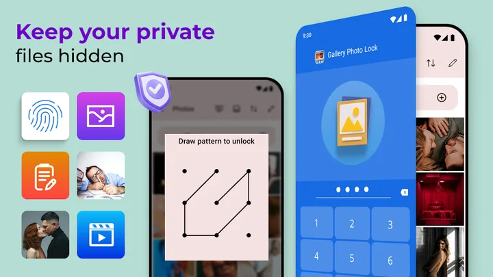 Photo Lock App - Hide Pictures screenshot 1