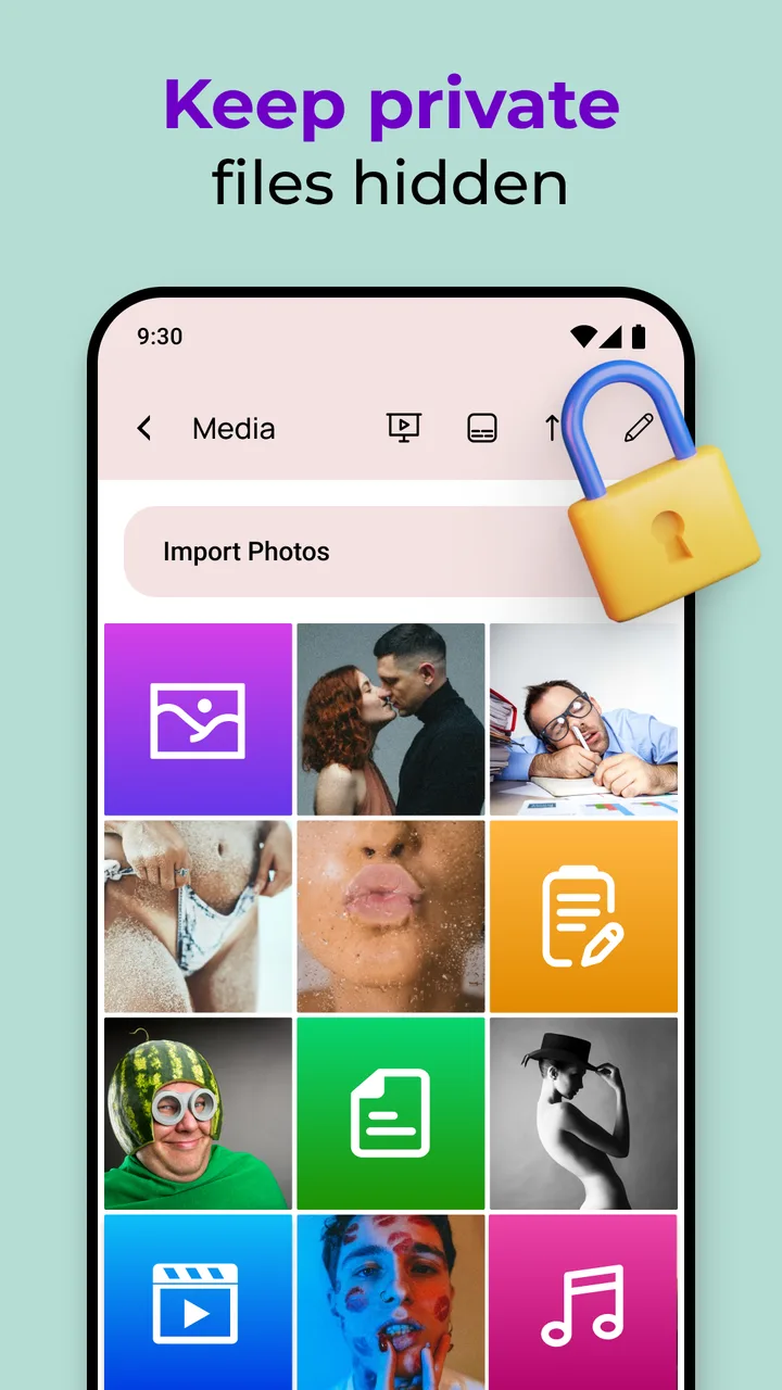 Photo Lock App - Hide Pictures screenshot 4