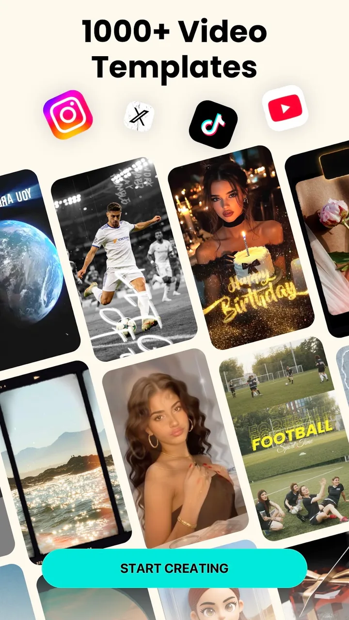 AI Video Editor, Reels: inMelo screenshot 1