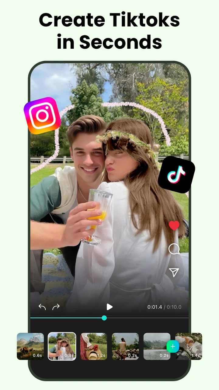AI Video Editor, Reels: inMelo screenshot 4