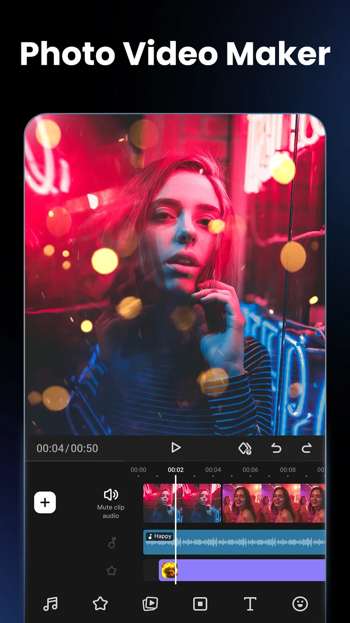 Video Maker & Editor: FotoPlay screenshot 1