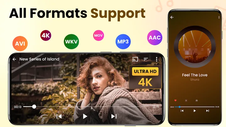 4K Video Player & Downloader screenshot 1
