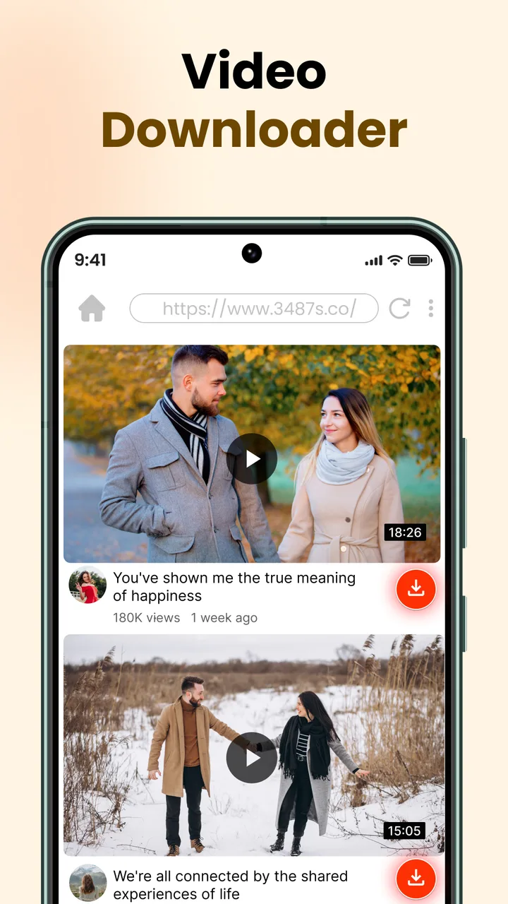 4K Video Player & Downloader screenshot 2