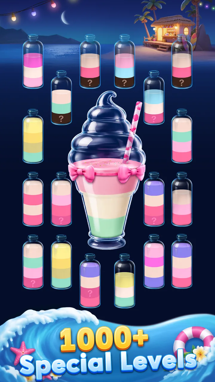 Water Sort! 3D Color Match Puz screenshot 1