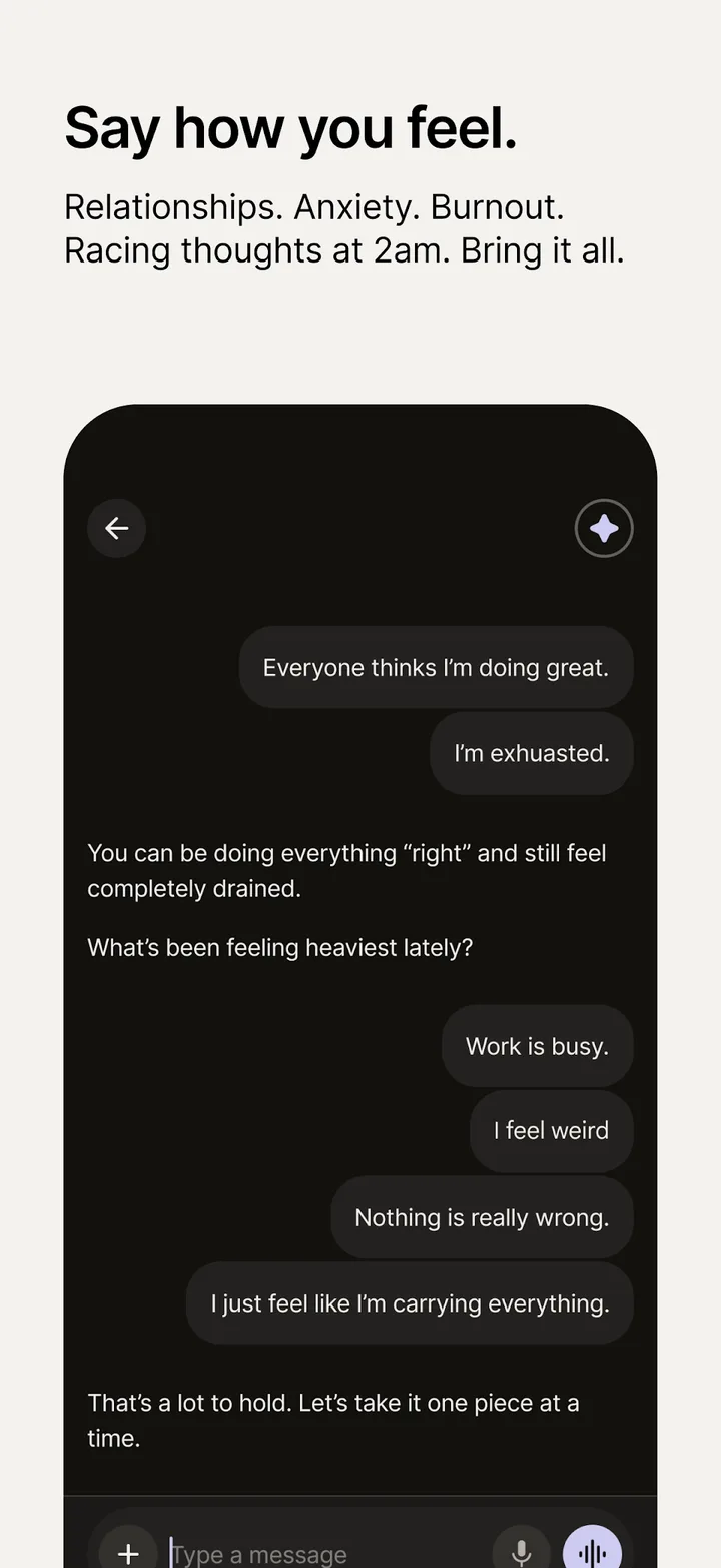 Ash - AI for Mental Health screenshot 2